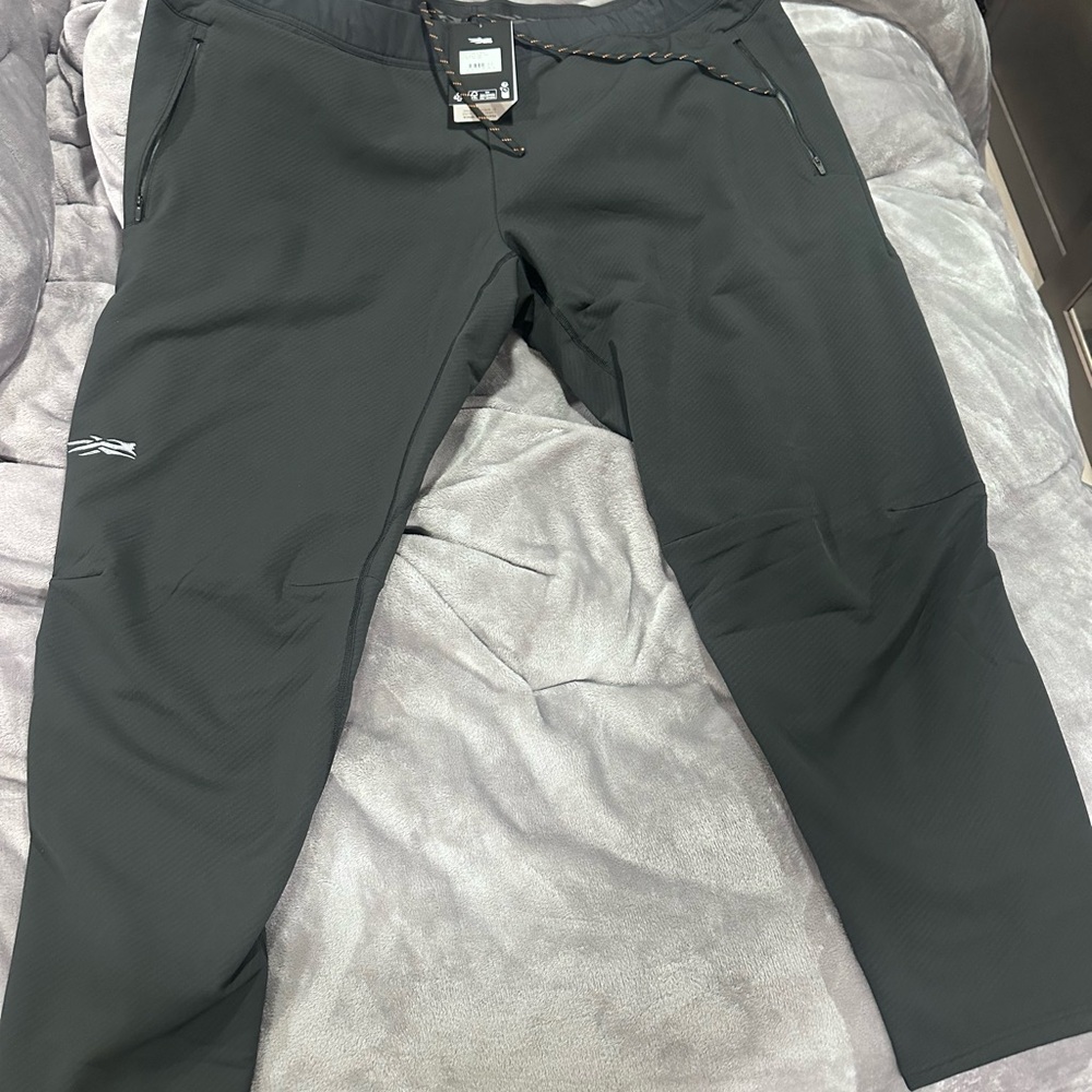 Men's Charcoal Joggers with Zipper Pockets